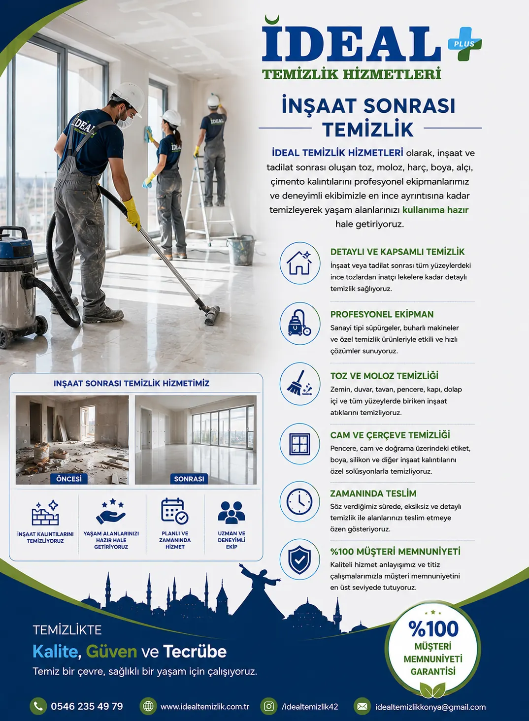 İnşaat Sonrası Temizlik - Konya
