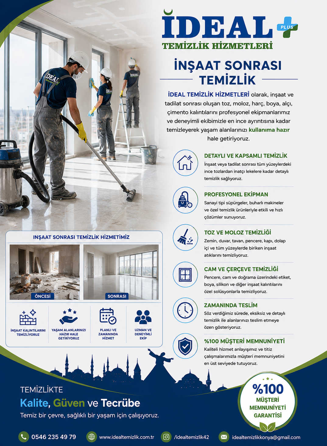 İnşaat Sonrası Temizlik - Konya