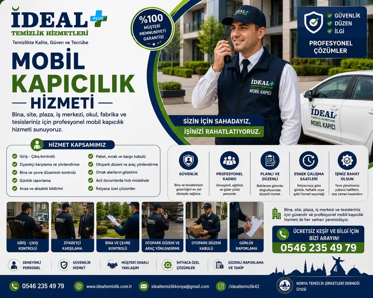 Mobil Kapıcılık Hizmeti - Konya
